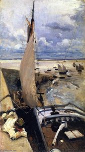 Baia Bassa A Cancale — John Singer Sargent