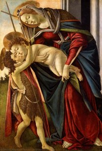 Madonna Și Copilul Cu Sfântul Ioan — Sandro Botticelli