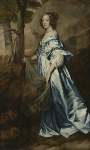 Lady Anne Carey, Plus Tard Vicomtesse De Claneboye Et Comtesse De Clanbrassil — Sir Anthony Van Dyck