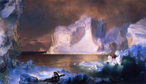 The Icebergs — Frederic Edwin Church