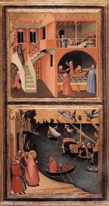 Scenes Of The Life Of St Nicholas — Ambrogio Lorencetti