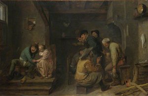 Tavern Scene — Adriaen Brouwer