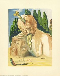Die Hölle Aus Der Göttlichen Komödie: Cantos 27 — Salvador Dalí