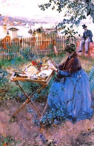 Porcelain Painter — Carl Larsson