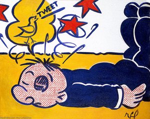 Wimpy (tweet) — Roy Lichtenstein