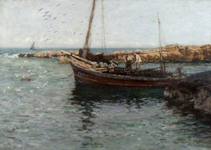 Home With A Good Fishing — Robert Weir Allan