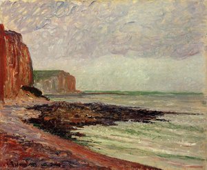 Acantilados En Petit Dalles — Camille Pissarro