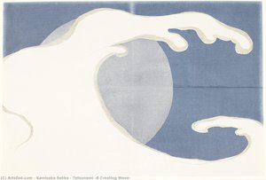 Tatsunami (a Cresting Wave) — Kamisaka Sekka
