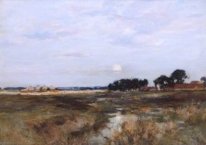 Farm Buildings, Dusk — Joseph Milne