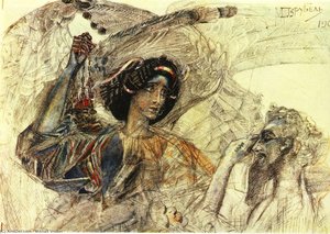 The Six Winged Seraph — Mikhail Vrubel