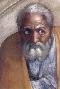 Jakob - Josef (detalje) — Michelangelo Buonarroti