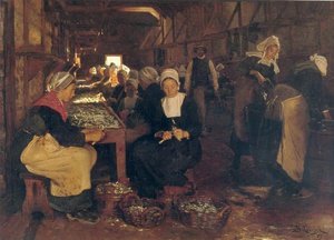 Mujeres En Concarneau — Peder Severin Kroyer