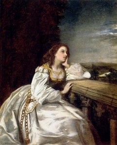 Juliet O That I Were A Glove Upon That Hand — William Powell Frith
