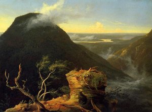 Sonniger Morgen Am Hudson River — Thomas Cole