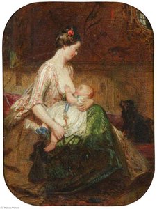 Die Junge Mutter — Ford Madox Brown