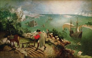 Paesaggio Con La Caduta Di Icaro — Pieter Bruegel Il Vecchio