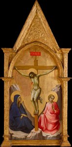 The Crucified Christ Between The Virgin And Saint John The Evangelist — Lorenzo Monaco