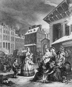 Zeiten Des Tages: Morgens — William Hogarth