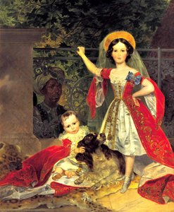 Two Children — Karl Bryullov