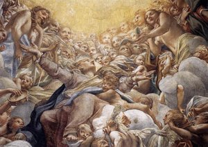 Assumption Of The Virgin (detail) — Antonio Allegri Da Correggio