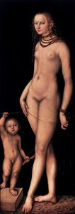 Venus Und Amor — Lucas Cranach Der Ältere