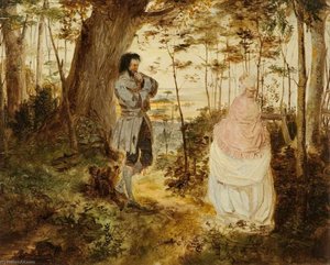 Hugh And Dolly Varden (from The Novel 'barnaby Rudge' By Charles Dickens) — William Powell Frith