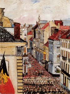 La Musique Dans La Rue De Flandre — James Ensor