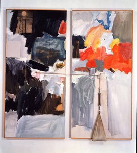 Studio Painting — Robert Rauschenberg
