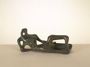 Reclining Figure, Maquette — Henry Moore