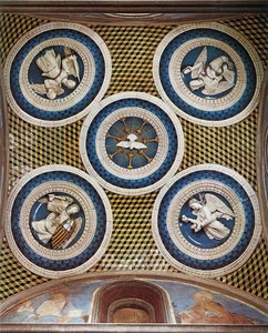 Ceiling Decoration — Luca Della Robbia