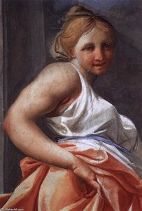 Hercules Choking Juno's Snakes (detail) — 안드레아 포초