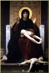 Jungfrau Der Tröstung — William-adolphe Bouguereau