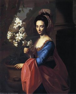 Mrs. Moses Gill (rebecca Boylston) — John Singleton Copley