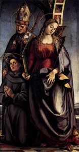 St Augustine Altarpiece (right Wing) — Лука Сињорели