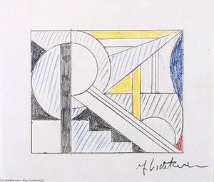 Modern Painting With Steps — Roy Lichtenstein