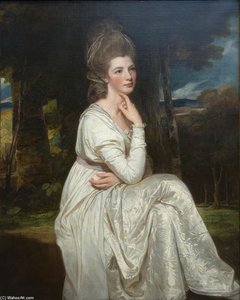 Lady Elizabeth Hamilton Grafin Von Derby — George Romney