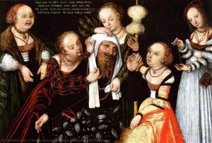 Heracles And Omphale — Lucas Cranach The Elder