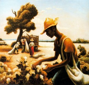 The Cotton Picker — Thomas Hart Benton