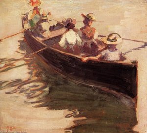 Boating — Egon Schiele