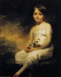 Junge Frau Mit Blumen — Henry Raeburn