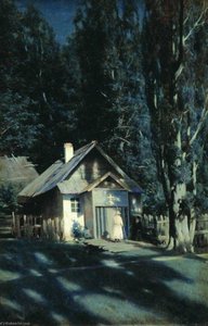 Moonlit Chapel — Konstantin Kryzhitsky