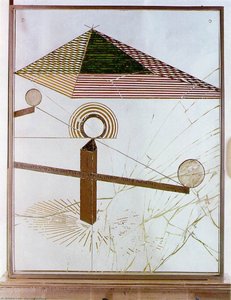 At Blive Set (fra Den Anden Side Af Glasset) Med Et Øje, Tæt På, Næsten En Time Lang — Marcel Duchamp