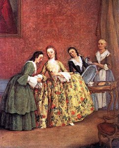 The Venetian Lady's Morning — Пјетро Лонги