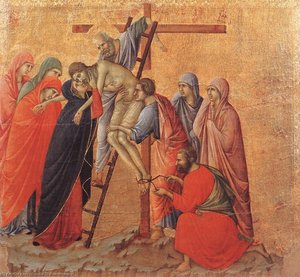 Depostizione — Duccio Di Buoninsegna