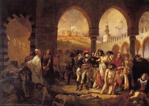 Napoleon Bonaparte Visiting The Plague-stricken At Jaffa — Αντουάν-ζαν Γκρο