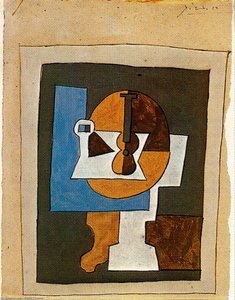 Frutero Y Guitarra — Pablo Picasso