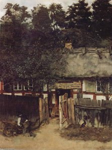 German Bauernhaus In Ferch Am Schwielowsee — Carl Eduard Schuch