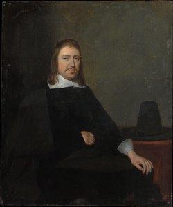 Portrait Of A Seated Man — Gerard Ter Borch Mladší