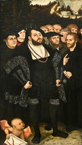 Martino Lutero E I Riformatori Di Wittenberg — Lucas Cranach Il Giovane