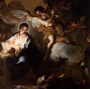 Adoration Of The Shepherds (detail) — Antonio Balestra